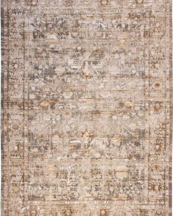 Louis De Poortere rug LX 8884 Antiquarian Ushak Suleiman Grey
