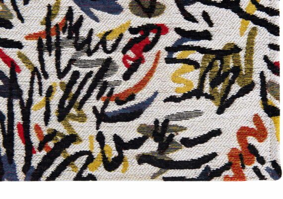 Louis De Poortere rug LX 9144 Gallery Graffito Street Graph corner