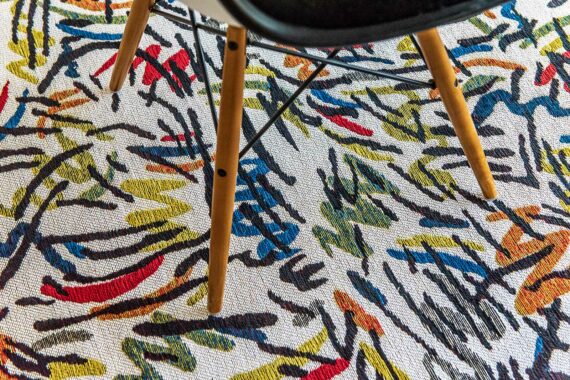 Louis De Poortere rug LX 9144 Gallery Graffito Street Graph interior 3