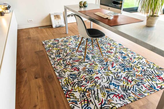 Louis De Poortere rug LX 9144 Gallery Graffito Street Graph interior 4