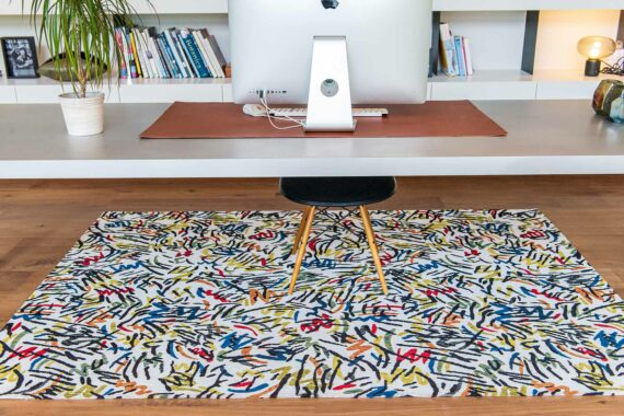Louis De Poortere rug LX 9144 Gallery Graffito Street Graph interior 7
