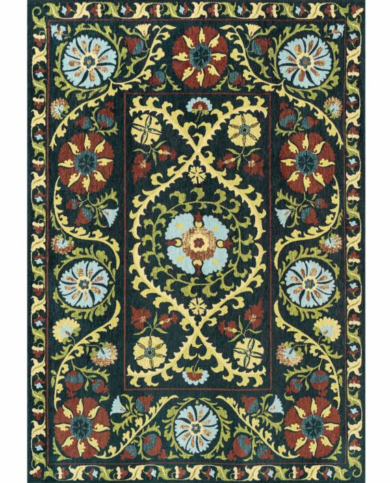 Louis De Poortere rug Antiquarian Suzani 9729 Bavaria