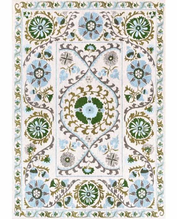 Louis De Poortere rug Antiquarian Suzani 9732 Slavia