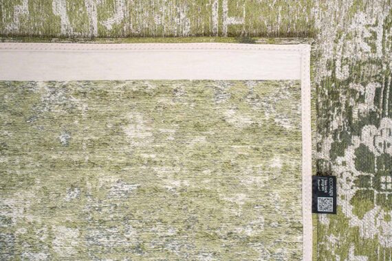 Louis De Poortere rug Antiquarian Tabriz 9645 Olive Wood back