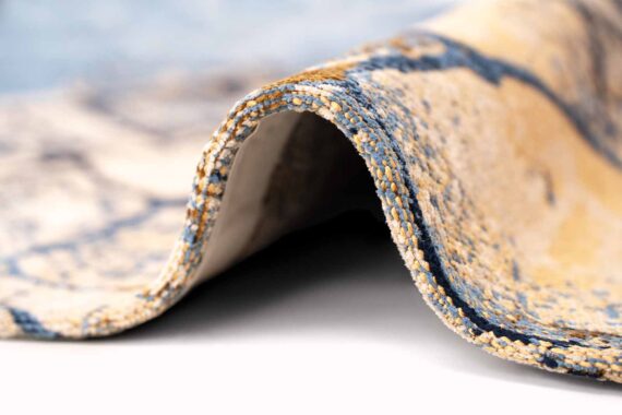 Louis De Poortere rug Cities Dubai 9698 Gold Sea upfold