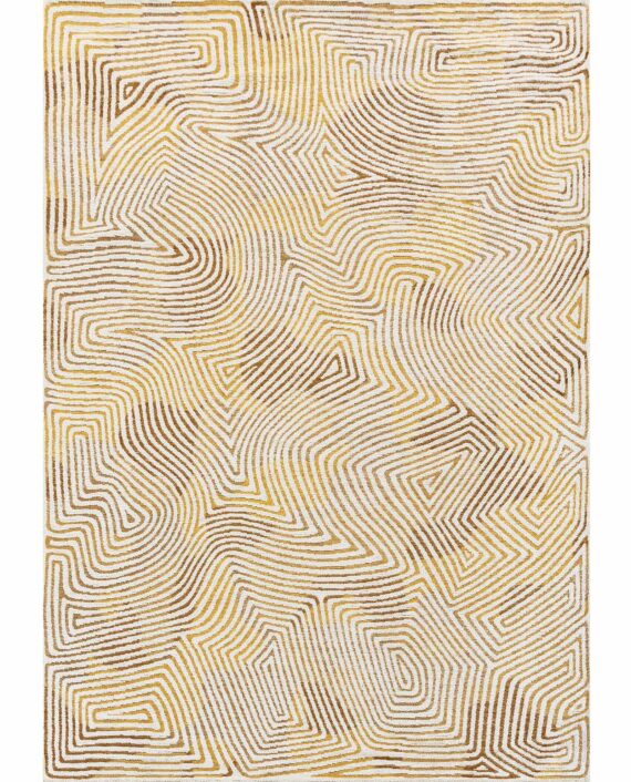 Louis De Poortere rug Meditation Coral 9799 Yellowhippy
